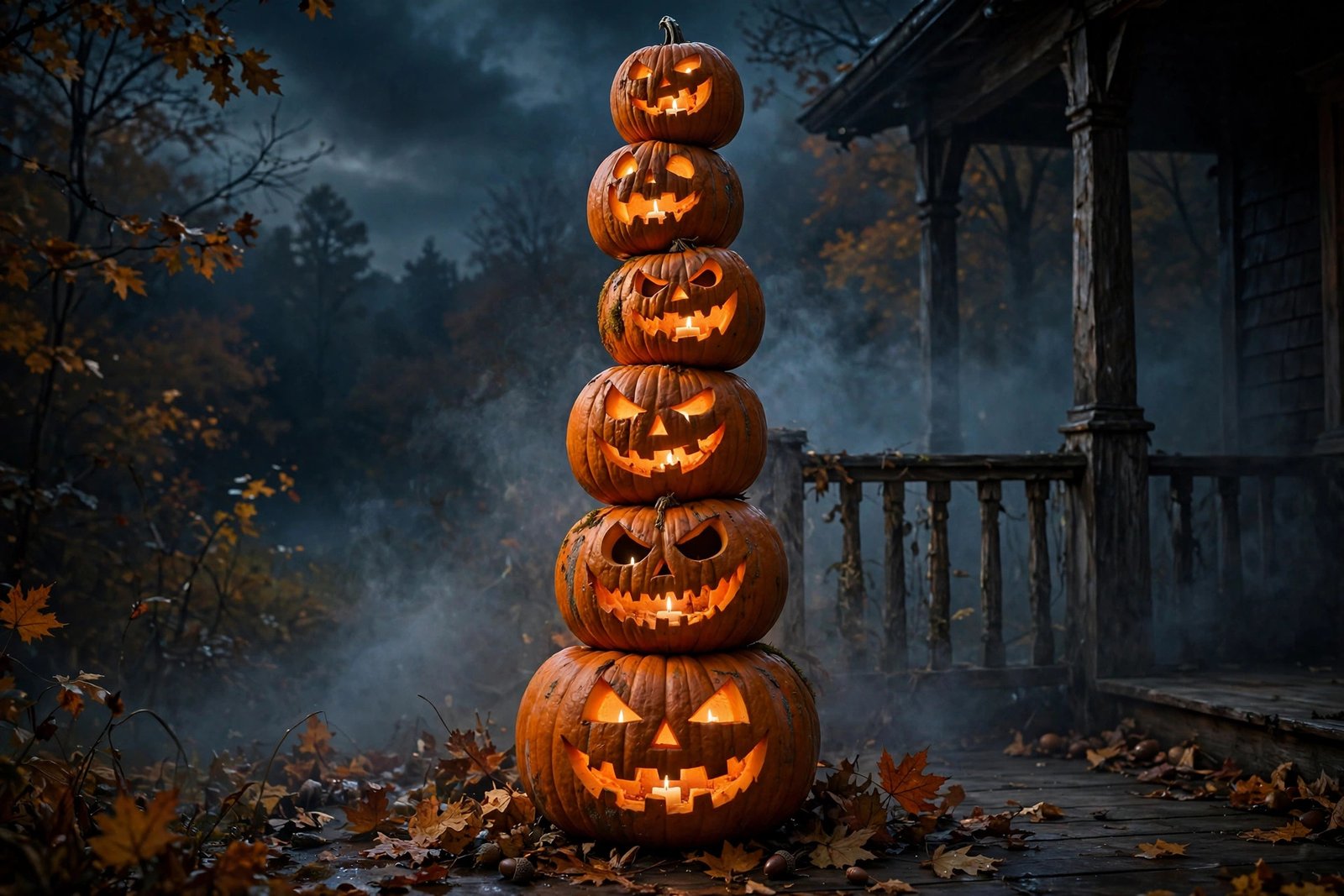 The Towering Porch Display